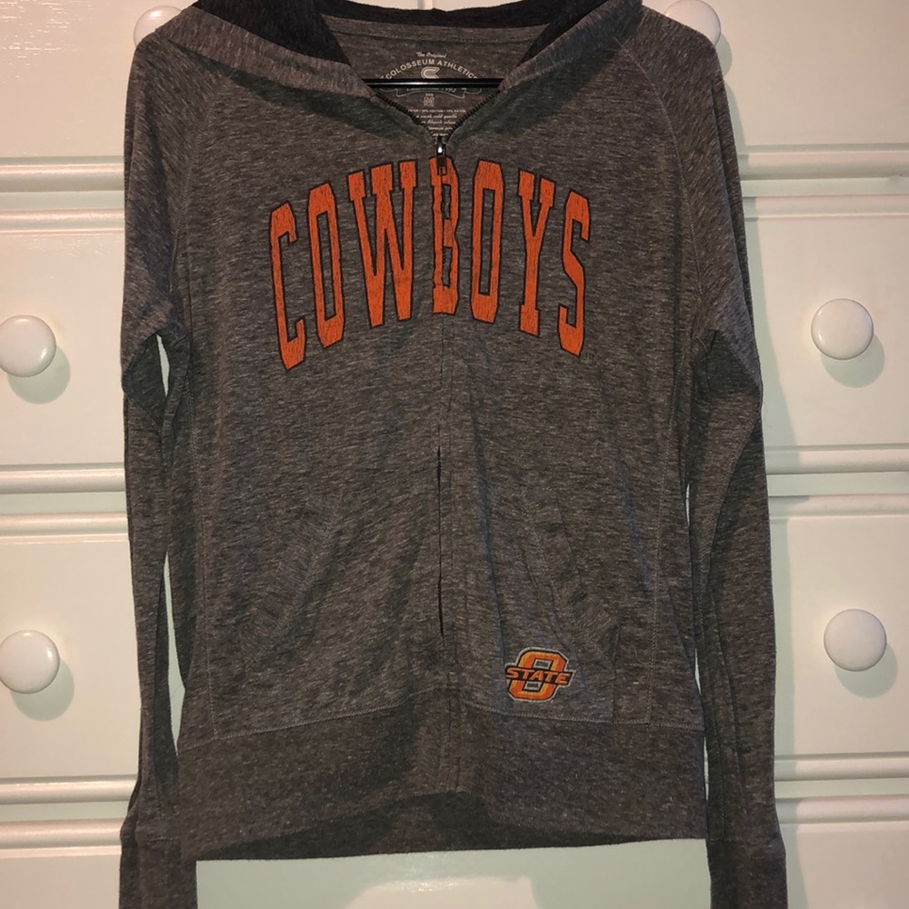 Oklahoma State Cowboys Zip-Up Hooded Jacket